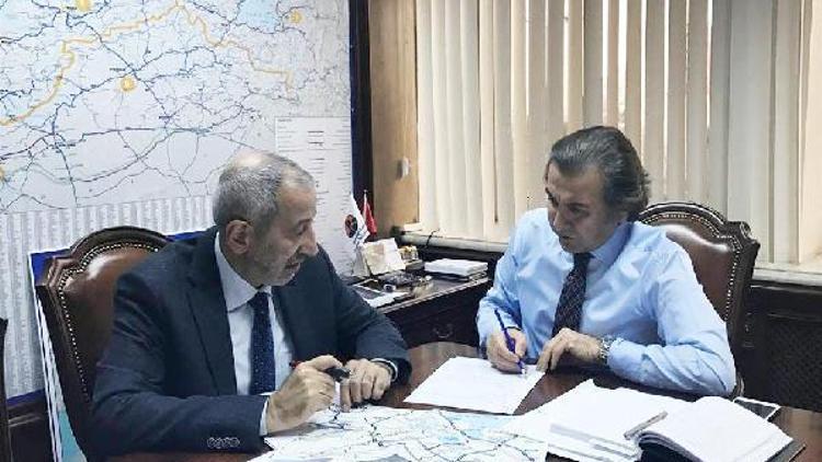Ak Parti Kırşehir Milletvekili Mikail Arslan:  “Çevre Yolunun 2018 yatırım programına alınması için çalışıyoruz”
