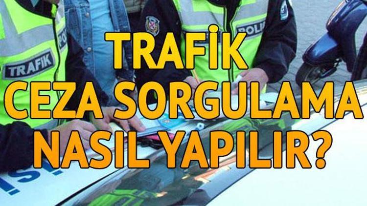 Trafik ceza sorgulama işlemi internetten nasıl yapılır