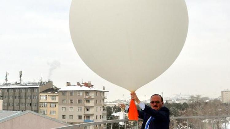 Meteoroloji balonları 160 dolara uçuyor