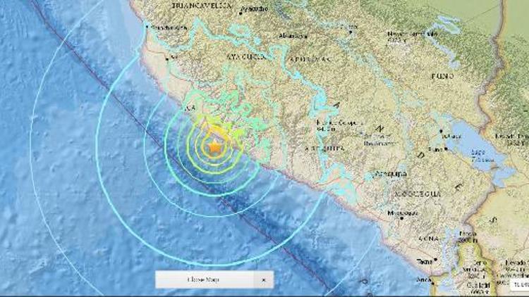 Peru’da 7.1 büyüklüğünde deprem: Tsunami uyarısı yapıldı