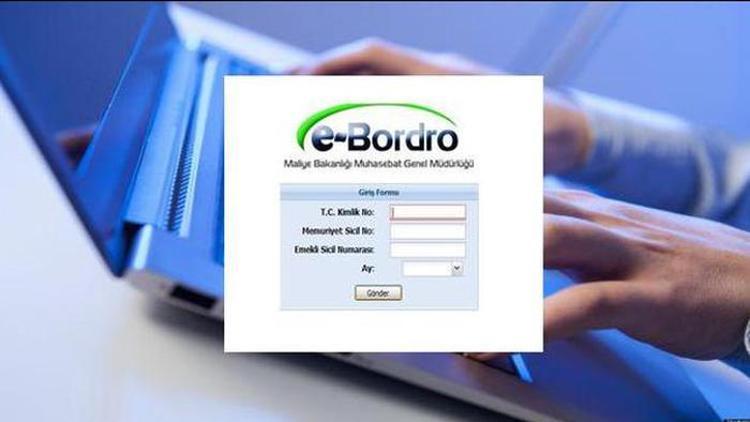 E-bordro maaş sorgulama ekranı E-Devlet E-bordro görüntüleme