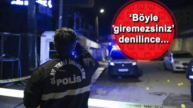 Ankarada restorana silahlı saldırı