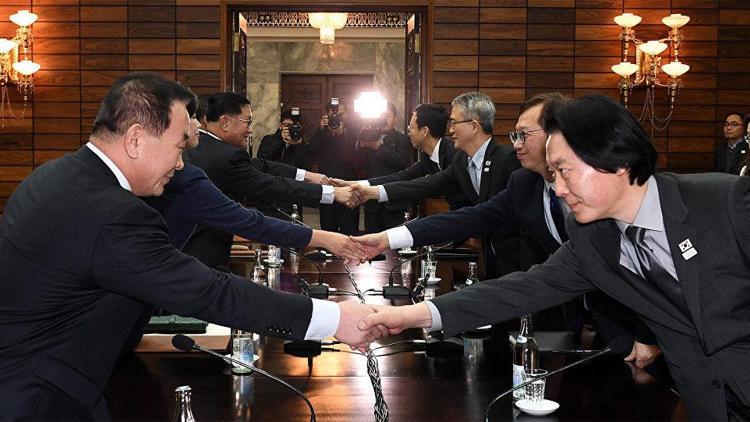 Kuzey Kore ve Güney Kore yeniden bir araya geldi