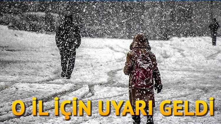 Hava durumu için önemli uyarı geldi Kar yağışı için gözler o güne çevrildi