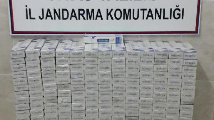 Yolcu otobüsünde kaçak sigara