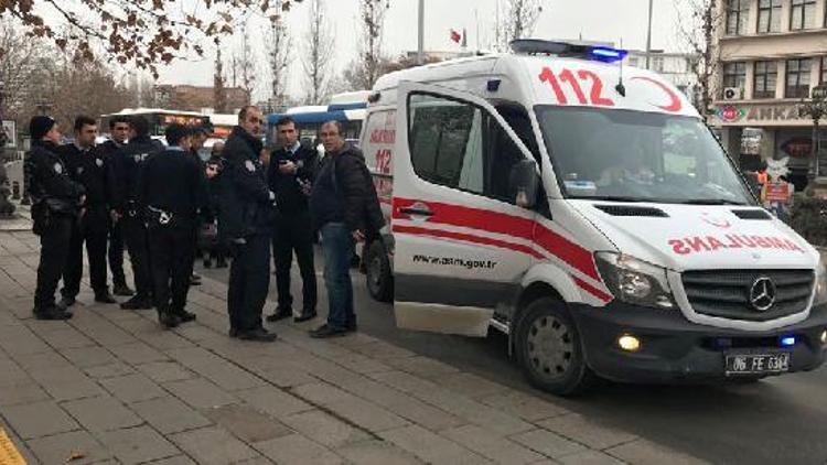 Ankarada döner bıçaklı saldırı: 1 yaralı