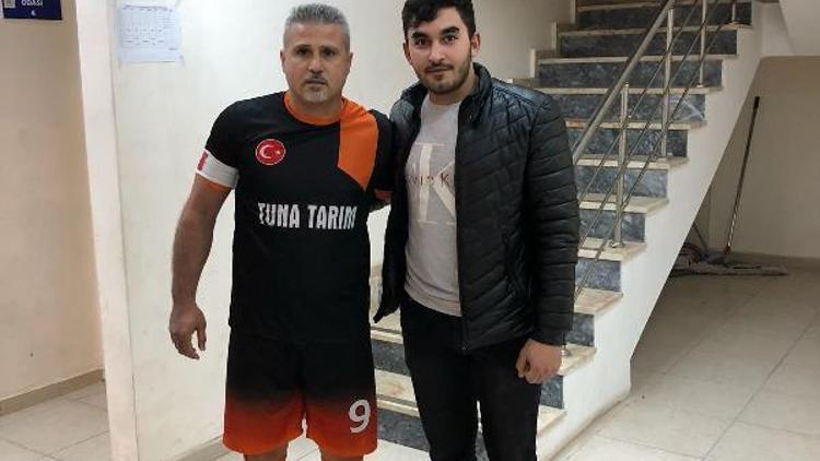 Bayramiçteki futsal turnuvasında Papen Mustafa rüzgarı