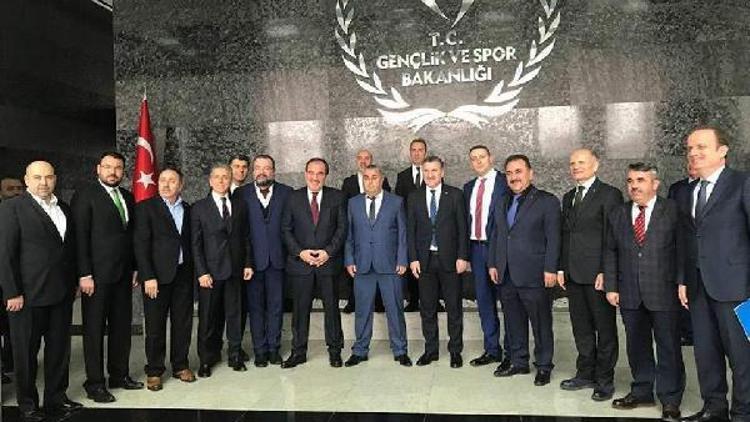 Muğlaspor Başkanı Beyimoğlu: Spor Toto gelirlerinin yükseltilmesi sözünü aldık