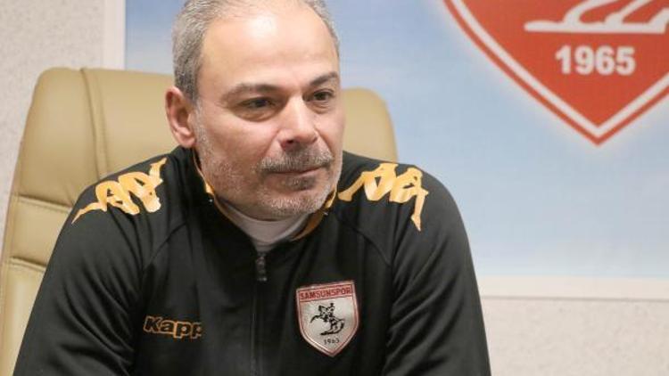 Samsunspor Teknik Direktörü İpekoğlu: Burada kalıyorsak durum belli