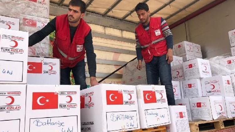 Türk Kızılayı, 750 çadırda 4 bin kişi barındıracak