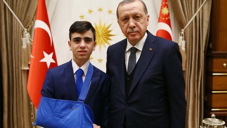 Cumhurbaşkanı Erdoğan, Filistin direnişinin simgesi Cuneydi’yi kabul etti