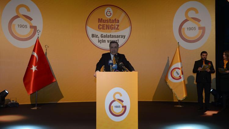 Galatasaray Başkan Adayı Cengizden Özbeke taş