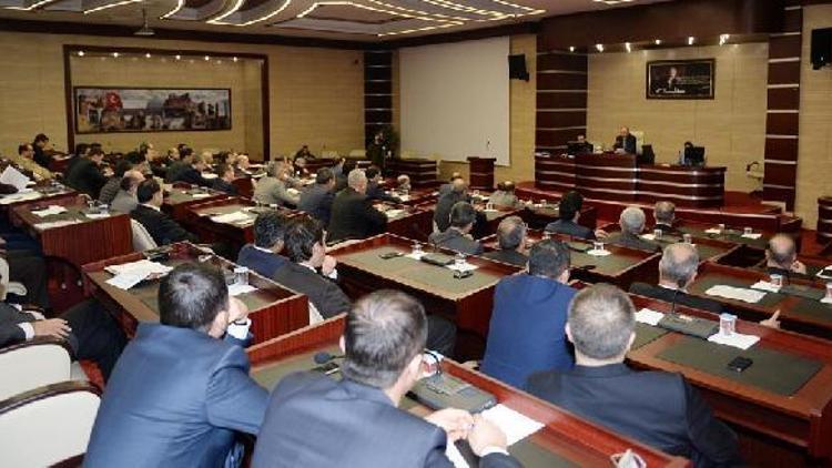 Erzurumda yılın ilk koordinasyon toplantısı yapıldı