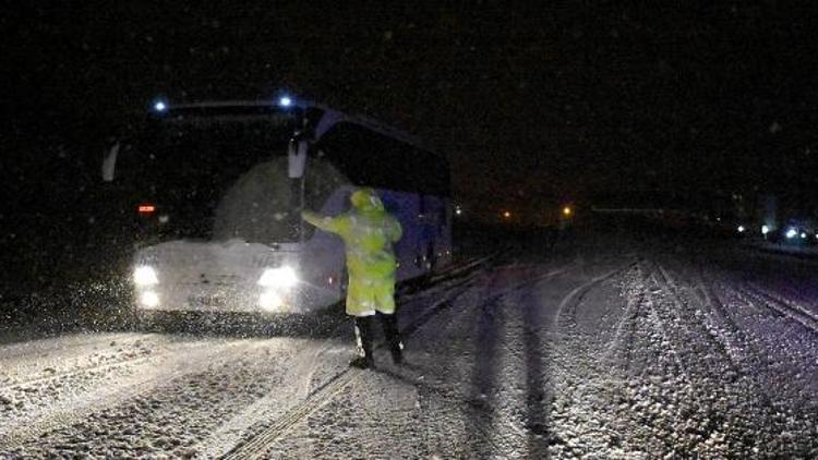 Tipi nedeniyle Sivas-Malatya karayolu ulaşıma kapandı