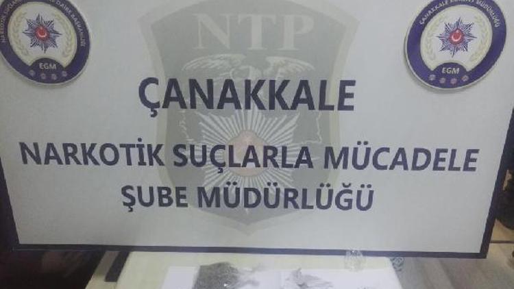 Çanakkale polisinden uyuşturucu operasyonu