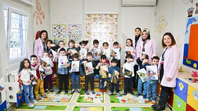 Maltepe’de engelli öğrencilerin karne heyecanı