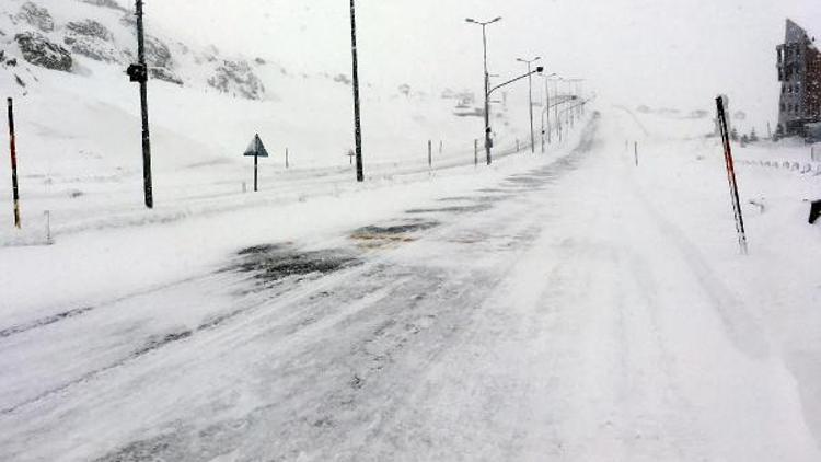 Kayseride hava sıcaklığı gece -15 dereceye düştü