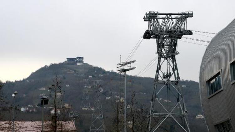 Karadeniz’de en uzun teleferik projesi deneme seferlerine başladı