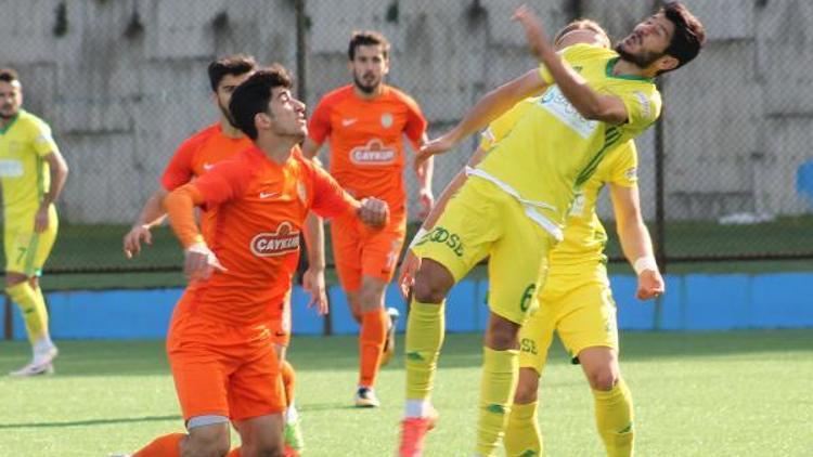 Baysal İnşaat Düzyurtspor - Osmaniyespor Futbol Kulübü: 1-1