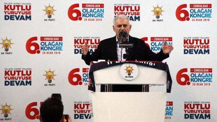 Başbakan Yıldırım: 350 bin Kürt kardeşimiz Türkiyeye sığındı