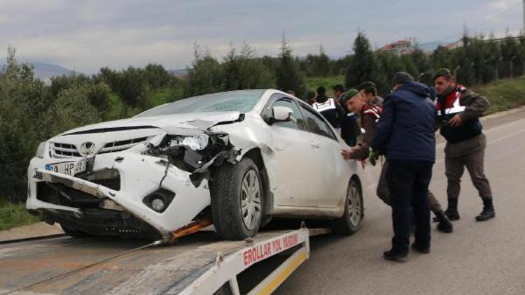 Otomobille çarpışan ATVnin sürücüsü öldü