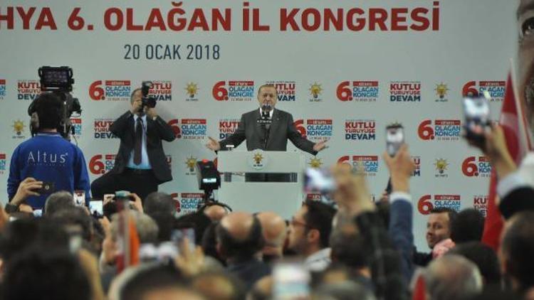 Cumhurbaşkanı Erdoğan: Afrin operasyonu sahada fiilen başlamıştır; bunu Münbiç takip edecek