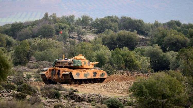 Afrine Zeytin Dalı Harekatı sürüyor, tanklar Suriyeye girdi