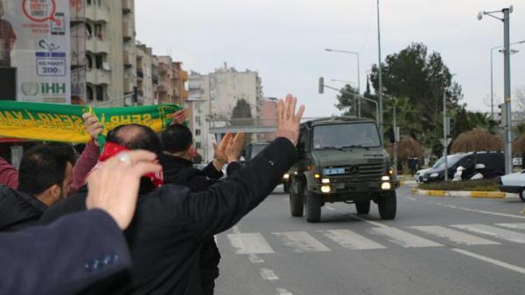 Adıyamandan sınır kentlerine jandarma özel harekat sevkiyatı