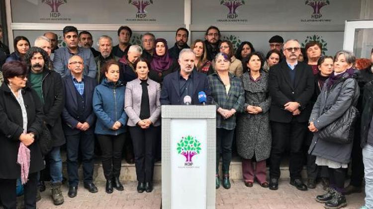 HDP Sözcüsü Bilgen: Ortadoğu halklarına, Türkiye toplumuna faydası olmayacak