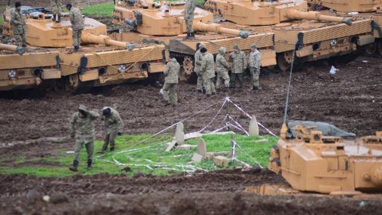 Zeytin Dalı Harekatında 4üncü gün; Türk tankları, zırh delici toplarla vuruyor (2)