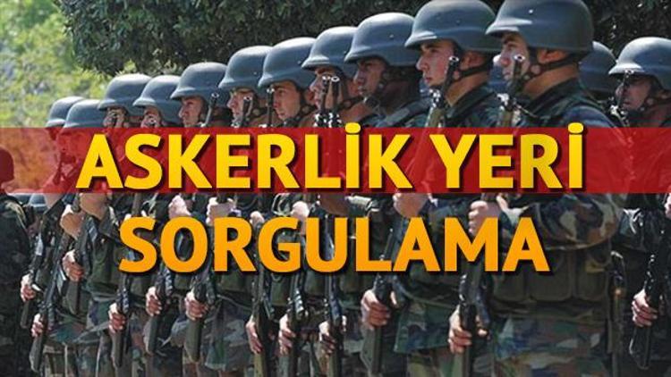 Askerlik yerleri 370. kısa dönem ve yedek subay sınıflandırma sonucu... Askerlik yeri sorgulama sayfası