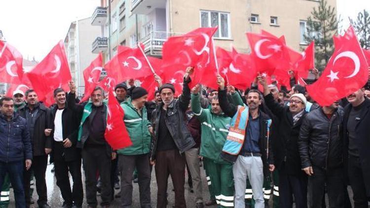 Elazığ Belediyesinin 300 personeli, gönüllü askerlik başvurusunda bulundu