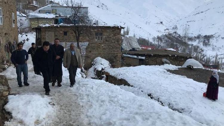 Kaymakam Özcandan Okyay ailesine taziyesi ziyareti