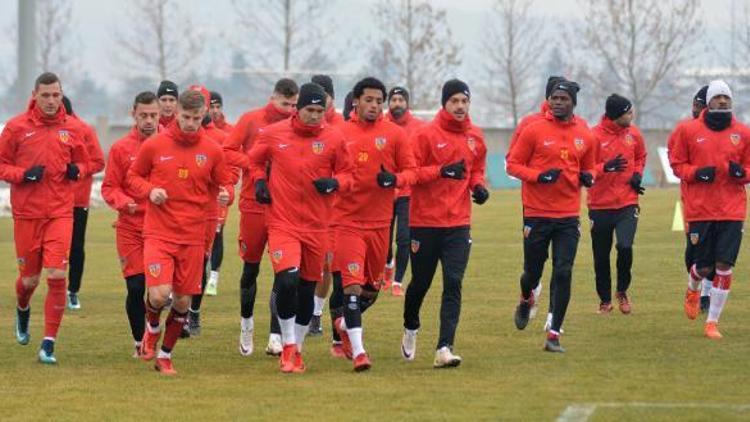 Kayserispor, Göztepe maçı hazırlıklarına başladı