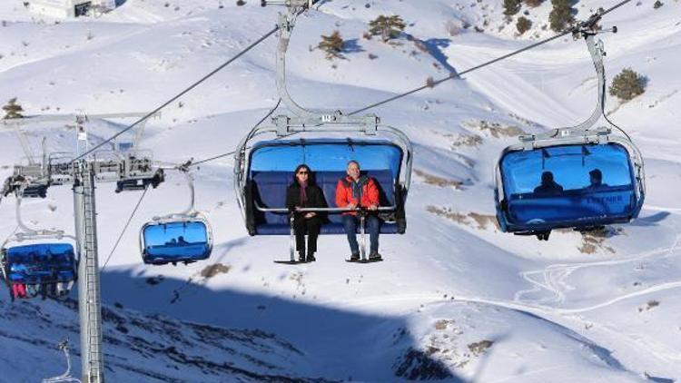 Kış turizminin yeni gözdesi Denizlideki kayak merkezi