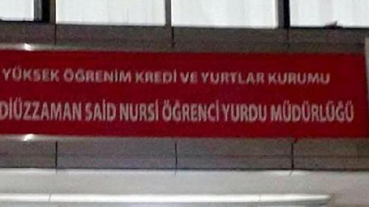 Öğrenci yurduna verilen Said Nursi adının iptali için dava