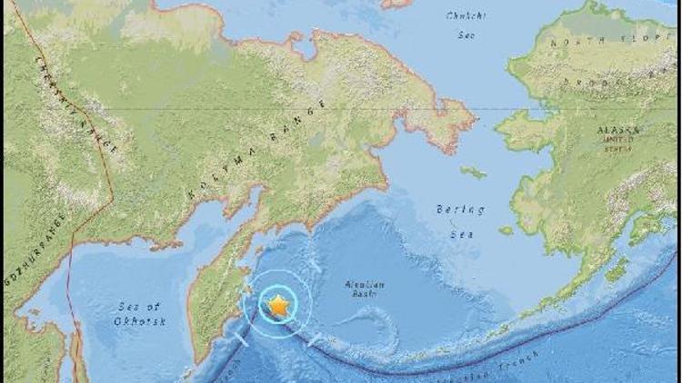 Kamçatka Yarımadası açıklarında 6.2 büyüklüğünde deprem