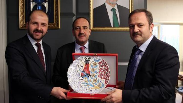 Başkan Duruay, Ankara Büyükşehir Belediyesine yeni atanan büroktarları ziyaret etti