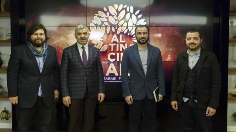 Başkan Çelik, Altın Çınar Film Festivali’nin organizasyon komitesiyle görüştü