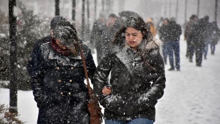 Sivasta kar yağışıyla 420 köy yolu kapandı (2)