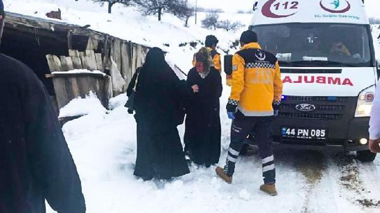 Malatyada 114 mahallenin yolu kapandı