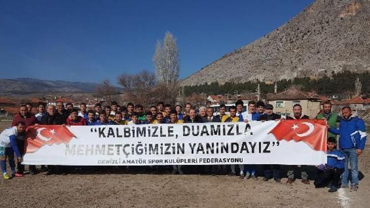 2700 amatör maçta Mehmetçike destek
