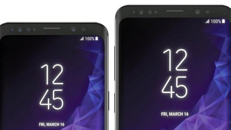 Galaxy S9 ve Galaxy S9 Plusın ön yüzü işte böyle