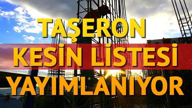 Taşeron listesi yayınlanmaya devam ediliyor İşte kurumların yayınladığı o listeler