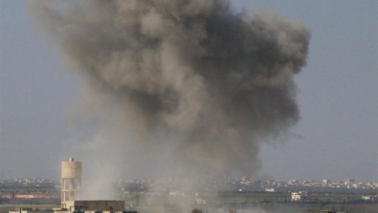 Rusyanın İdlibe hava saldırısında 11 sivil öldü