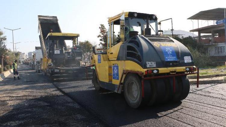 Aydın Büyükşehirden asfaltlama çalışması