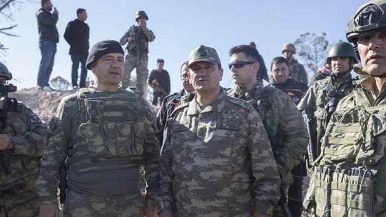 Zeytin Dalı Harekâtının komutanı Korgeneral Temel, Burseya Dağında