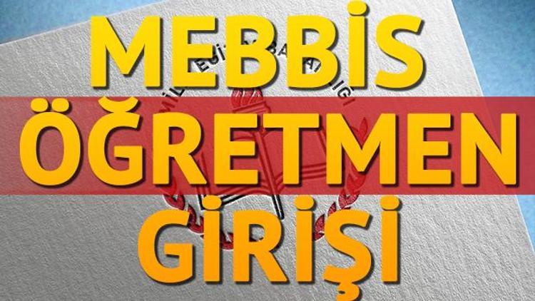 MEBBİS öğretmen girişi nasıl yapılır MEBBİS E-Kurs başvurusu nasıl yapılır