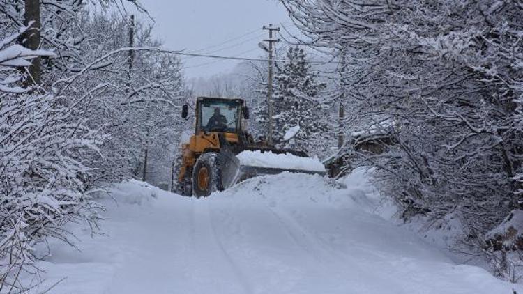 Posofta kar, ulaşımı olumsuz etkiledi