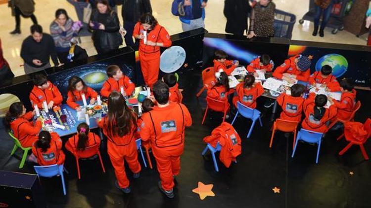 Minik astronotlar için çok önemli etkinlik